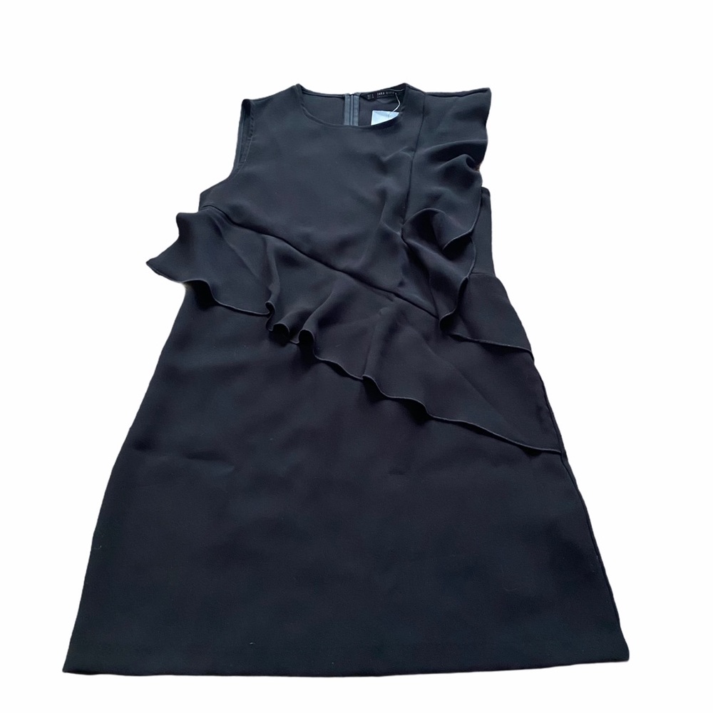 NWT Zara Basic Black Dress